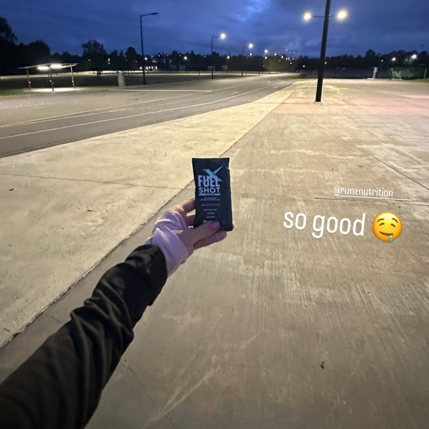 FUEL SHOT: Natural Energy Gel for Runners